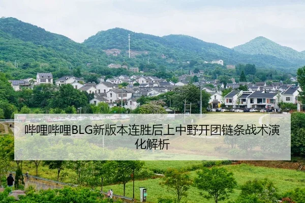 哔哩哔哩BLG新版本连胜后上中野开团链条战术演化解析